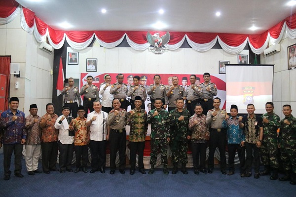 Hadiri Safari Sinergitas Pemilu Di Kampar, Kapolda Riau: Ancaman Pemilu 2019 Banyak di Medsos